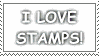 i love stamps i love stamps