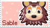 sable sable from animal crossing