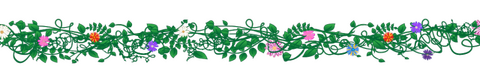 flowers and leaves